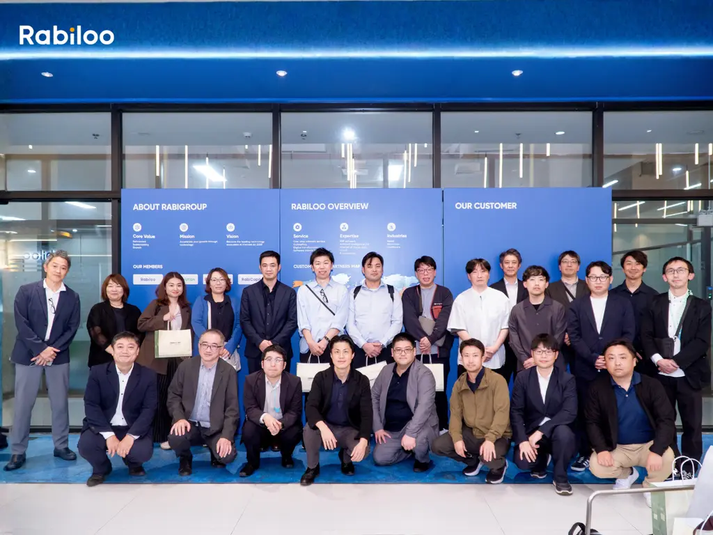 Rabiloo vinh dự đón tiếp đoàn khách NEC Group đến tham quan và làm việc