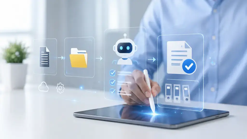 Minh họa dịch vụ Phân tích workflow & dữ liệu