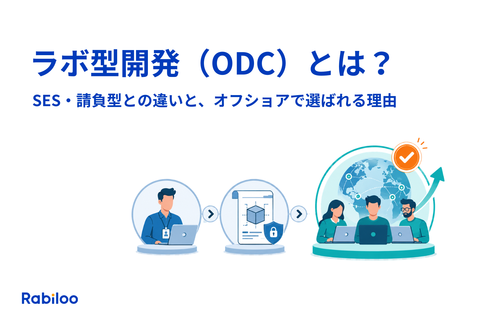 ラボ型開発(ODC)とは?SES・請負型との違いと、オフショアで選ばれる本当の理由